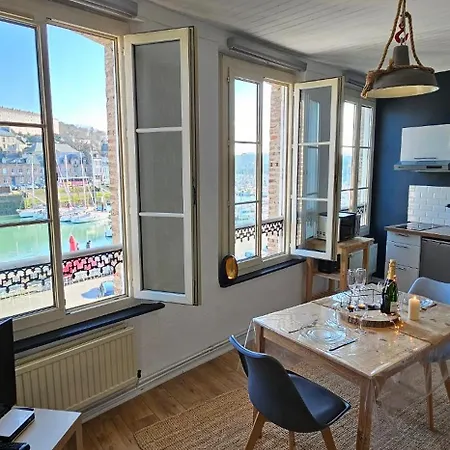 L'Atelier- Duplex Vue Magnifique Sur Le Port- Apartment Saint-Valery-en-Caux Exterior photo